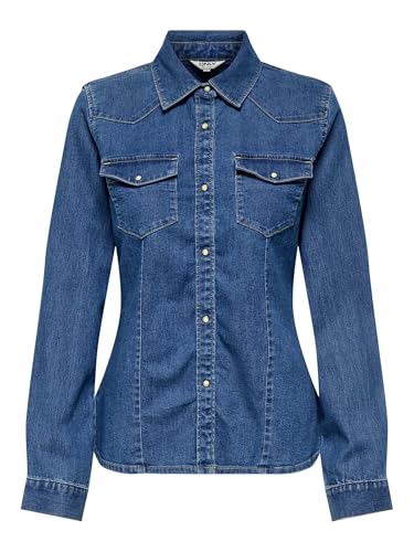 Upim, Camicia In Denim Donna, Unisex, Bianco, Taglia: S