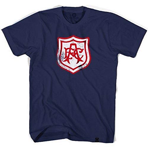 Arsenal Vintage Crest Soccer Navy T-Shirt, Navy, X Large