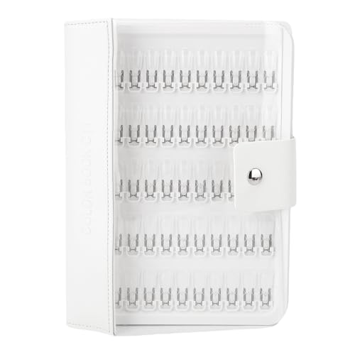 Tomotato Nail Color Display Book with 150 Colors, Clear Fake