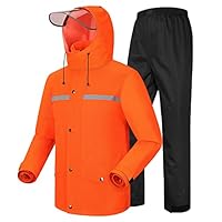 Tuta Impermeabile Mimetica Unisex Con Cappuccio - Giacca E Pantaloni Antipioggia - Foto 7