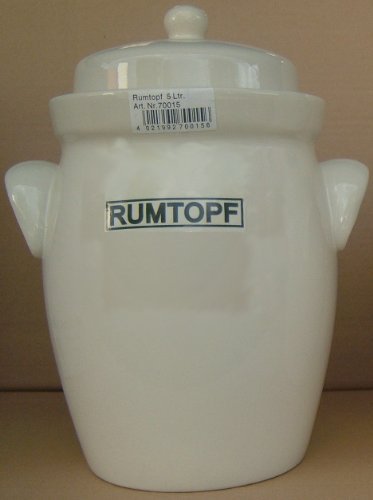 Rumtopf 5 Ltr. creme ohne Dekor
