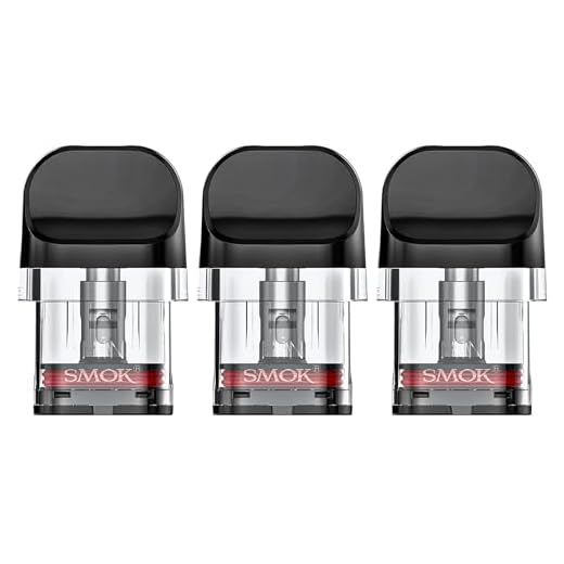 SMOK Novo M Pod [0.8 ohm] 3 Pack - Top Fill System, MTL Vaping, Leak-Proof Design, No Nicotine