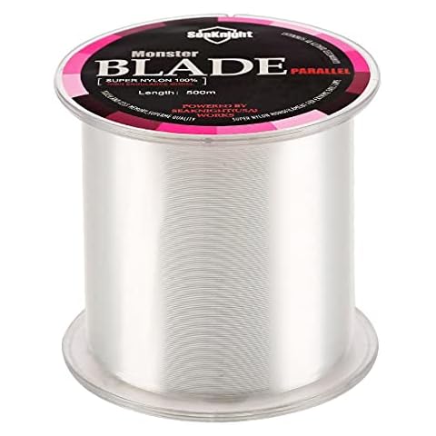 Seaknight Blade Nylon Angelschnur Monofil Karpfen 500M/1000M Salzwasser Monofile Angelschnur Forelle 2-35LB Schwarz Weiß Blau Grün Gelb Cover