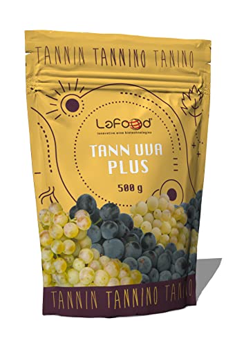 Lafood® Tann UVA Plus 100 g - tannin de haute qualité extrait de l'épicarpo frais d'UVA Chardonnay, structurant et antioxydant