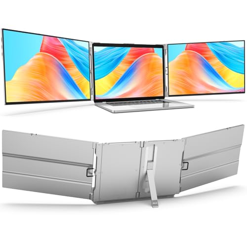 Amazon.co.jp: Oiiwak 16インチ ポータブル トリプルモニター 15-17.3