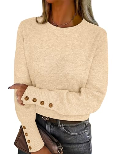 ANRABESS Sweaters for Women Long Sleeve Crewneck...