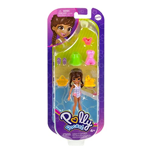 Polly Pocket Fashion Doll - Poupée articulée 7.6 cm + Accessoires - Figurine #5
