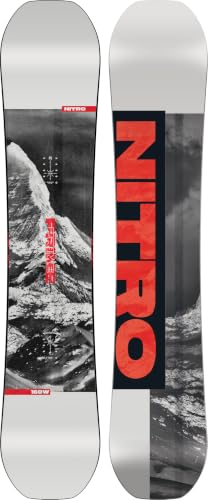 Nitro Prime Raw Men's Directional Twin Snowboard (Prime Raw, 160cm Wide)