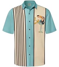 Hardaddy Camicia Uomo Maniche Corte A Righe - Casual Estiva Taglie Forti - Borgogna 3XL - Leggera E Traspirante - 4