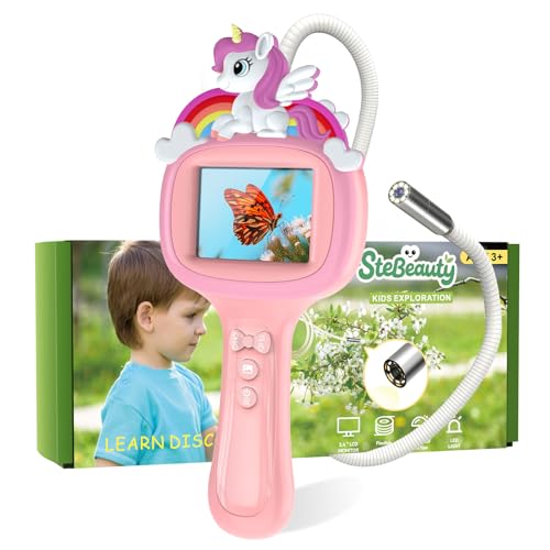 Stebeauty Endoscope pour Enfants 1080P, Jouet STEM, Cadeau d'anniversaire Parfait