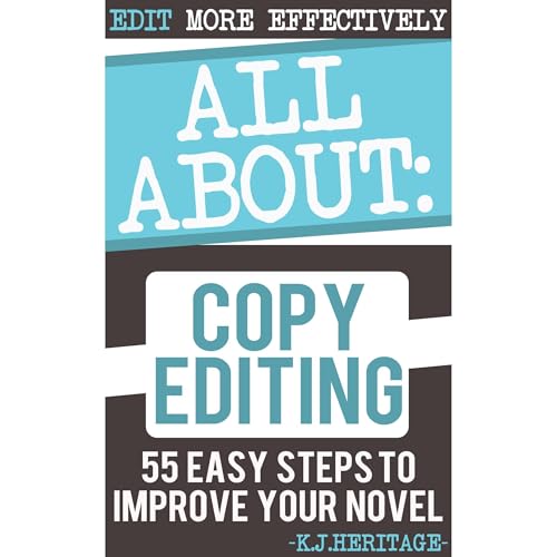 All About Copyediting Audiolibro Por K.J. Heritage arte de portada