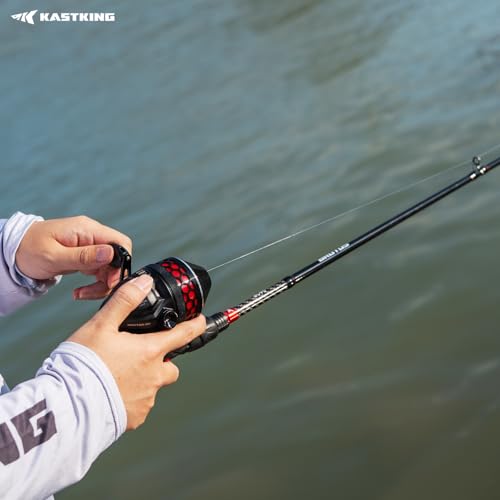 KastKing Brutus Twin-Tip Baitcaster Combo, 30 Reel, 6'6" M Rod by KastKing - Used condition - Image 2