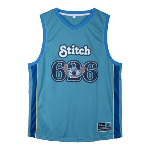 T-shirt Stitch basketball mixte Cerdá pour enfant et ado fan de basket