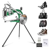 Leather Stitching Machine, Cobbler Sewing Machine, Shoe Repair Sewing Machine with Dual Cotton Nylon Line for Sports shoes, Leather Shoes, Bags and Belt