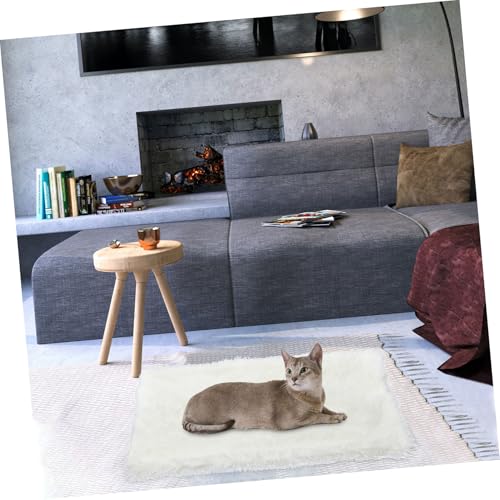 Couverture chaude lavable pour animaux tapis peluche isolant - 8