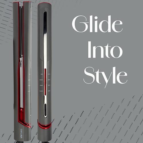 CHI Lava Glide Hairstyling Iron, Ceramic Hair Straightener, 1" | For Smooth Styling & Long-Lasting Shine, Fast Heat-up for Professional Straightening - image 4