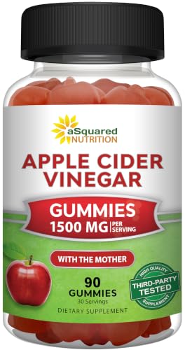 aSquared Nutrition Apple Cider Vinegar Gummies