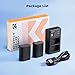 K&F CONCEPT NP-FZ100 2280mAH Battery and Dual Slot Charger Set for Sony A7iii, A7iv, A7C, A6700, A6600, ZV-E1, ZV-E10ii, FX3, FX30, A9, Alpha 9, Alpha 9S, A9S, A7R3, A7R4 Camera Batteries