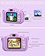 Kinderkamera,Kinder Kamera 1080P Bildschirm Kamera Kinder mit 64GB-Karte Selfie Digitalkamera Kinder Fotoapparat Kinder für 3-12 Jungen Mädchen Geburtstagsgeschenk Weihnachten Spielzeug