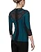 IntelliSkin Women's Foundation 3/4 Sleeve Tee - PostureCue + Smart Compression