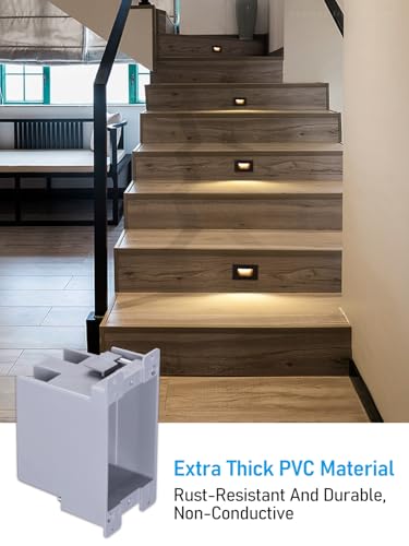 Boîte de jonction électrique en PVC LEONLITE 35,6 cm cube standard - 6