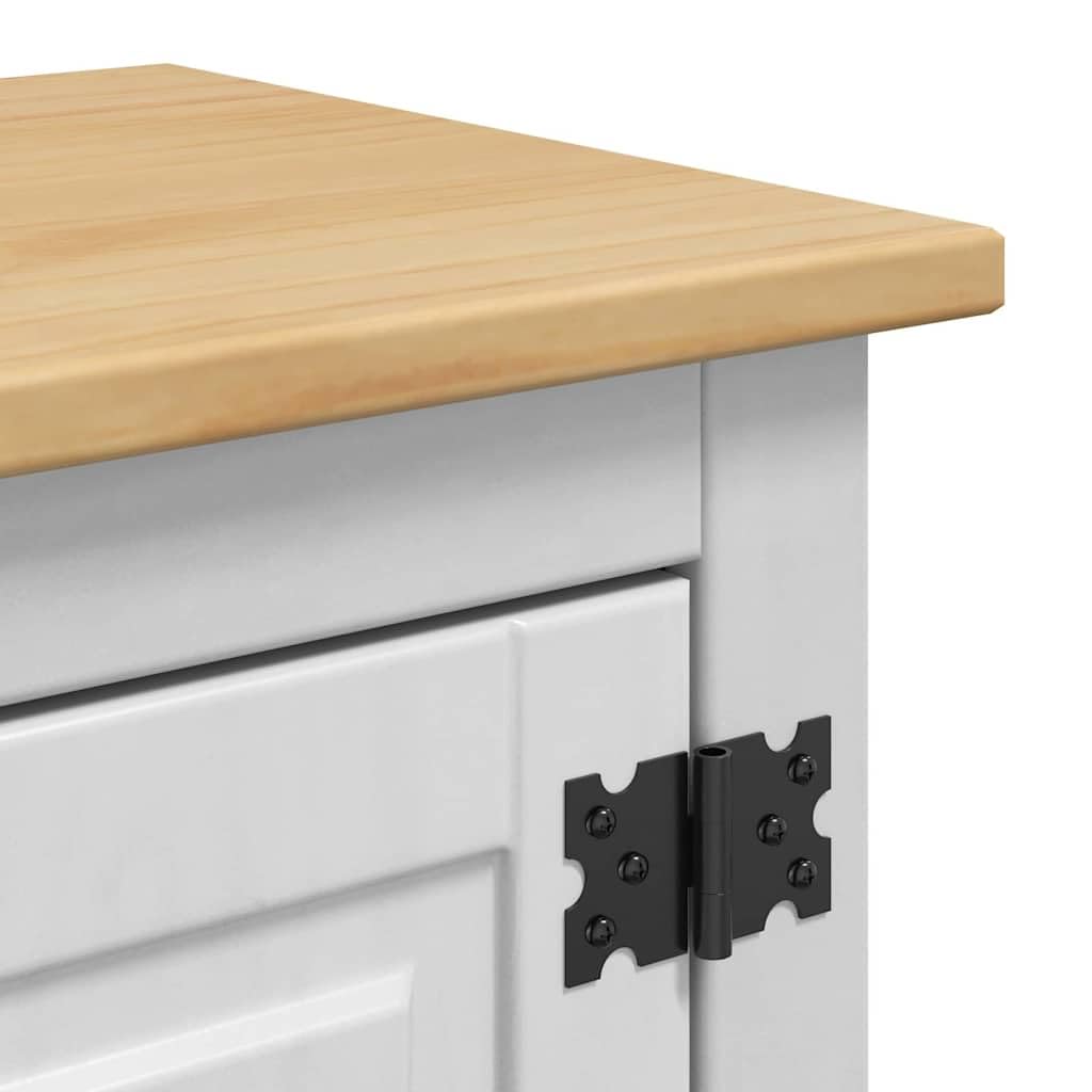 vidaXL Mueble Colgante Corona Blanco 70 x 33 x 71,5 cm