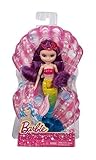 Barbie Fairytale Small Doll Mermaid, Purple