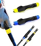 FVVWVV 2 Pcs Golf Grip Trainer, Golf Training Aid Right Hand, Lightweight Golf Swing Trainer, Grip Trainer Golf Club to Help Train Correct Hand Position
