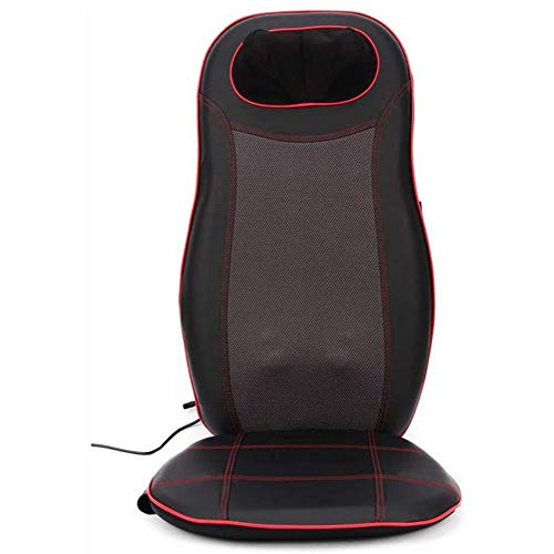 Preisvergleich Produktbild Skysep Effektive Massagematte Shiatsu Massageauflage Massagesitzauflage mit Wärmefunktion - Elektrisch Rückenmassagegerät mit Kneten Rollmassage, 3 Massagezonen, Vibrationmassage Entspannen