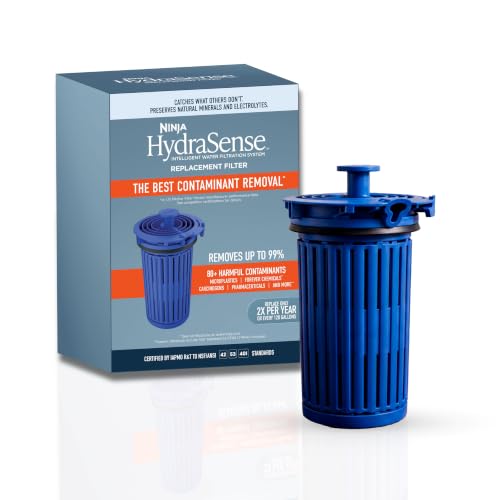 Ninja HydraSense Water Filter Replacement, 1-Pack, Countertop Filtration - image 1
