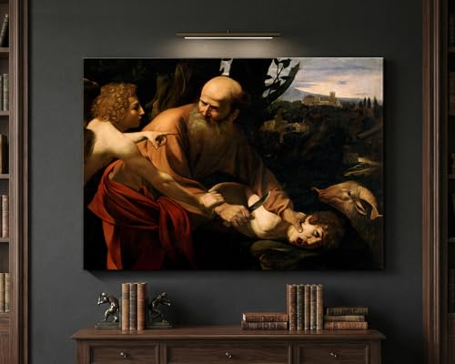 Sacrifice of Isaac 1603 Canvas Art Print Framed Painting Picture
