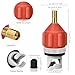 crvewom 2 Pcs Stand Up Paddle Board Pump Adapter, Strong Sealing Air Valve Adapter for Inflatable Boat, Premium Kayak Accessories for Quick Inflation and Deflation