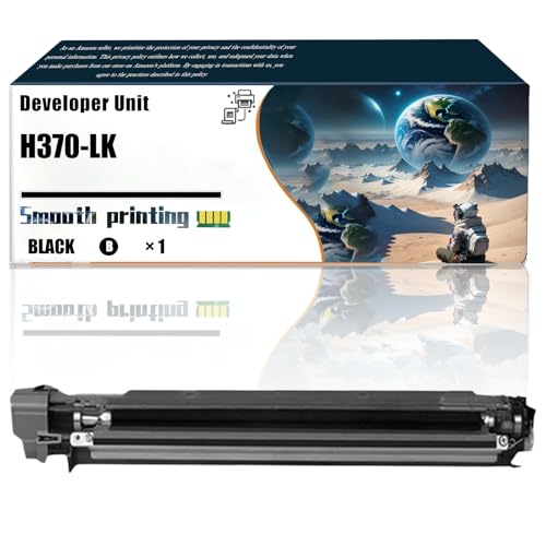 LSSF Replacement Parts Developer Unit H370-LK Compatible with Toshiba E Studio 2000AC 2010AC 2500AC 2510AC Printers, Contains Chip and Clear Printing (1 Pack Black)