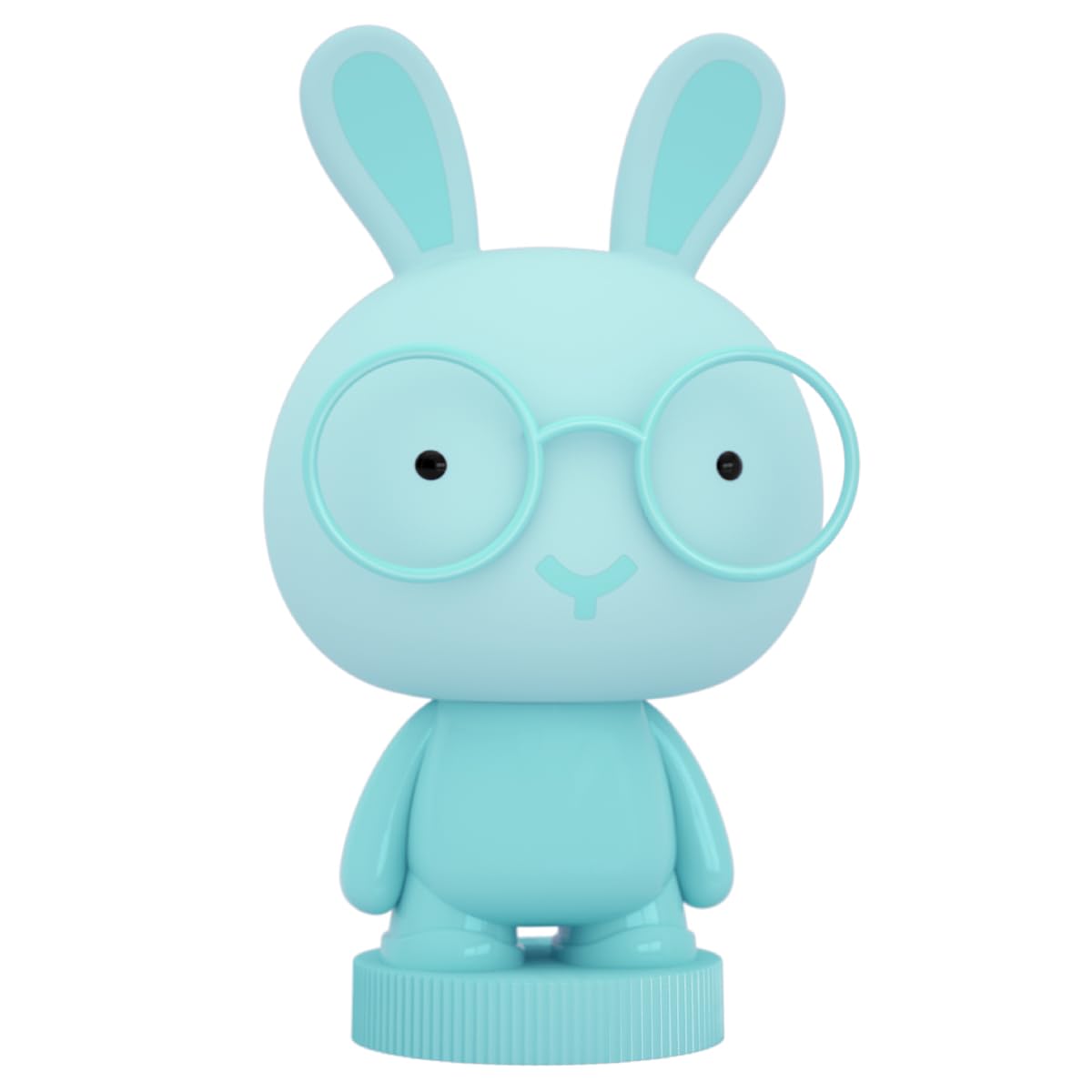 Blue Bunny LED Childrens Table Lamp Touch Control RGB Colour Changing USB Rechargeable Bedside Light BU01BLF