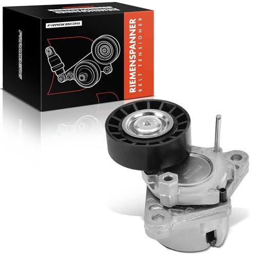 Frankberg V-Ribbed Belt Tensioner Compatible with i20 GB 1.4CRDi 2015-2018 Tucson TL TLE 1.7CRDi 2015-2018 Sportage SL 1.7CRDi 2010-2018 Rio III UB 1.1CRDi 1.4CRDi 2011-2018 Replace# 252812A000