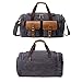 Canvas Duffle Bag Overnight Bags for Men Weekend Travel Duffel Weekender Bags...