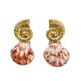 collier coquillage corail Parfait pour les amateurs de mode côtière et les amoureux de la nature à la recherche de bijoux d'été élégants qui complètent à la fois les tenues décontractées et les tenues de villégiature