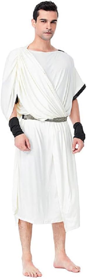 Adult Roman Soldier Gladiator Warrior Hercules Zeus Men's Costume Best Halloween