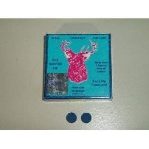 Tweenten Elk Master - Puntas para taco de billar 2 x Talla:8,5 mm