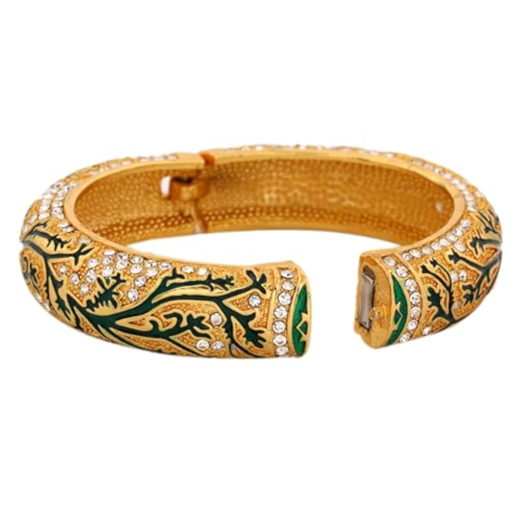 Gold Plated Pattern Bracelet for Women and Girls