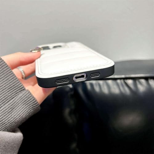 Coque silicone pour iPhone 16 Pro Max bicolore chic design premium - 4