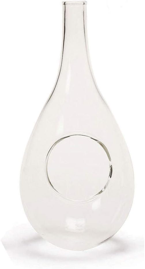 Blown Glass Tear-Drop Vases (2) Large Wedding Decoration