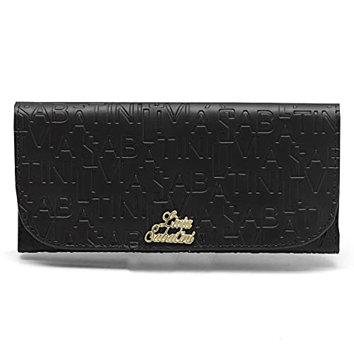 Bolsa Feminina Transversal Grande com alça de mão (Preto)