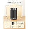 DREO Space Heater, Portable Electric Heaters for Indoor Use with Thermostat, Digital Display, 1-12H Timer, Eco Mode and Fan Mode, 1500W PTC Ceramic Fast Safety Heat for Office Bedroom Home, Black
