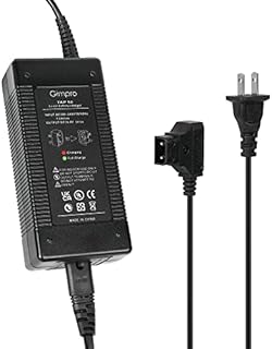 Moman D-Tap Charger with D Tap Cable for V-Mount/V Lock Battery/Power99 NANOONE, Battery Power Adapter for Sony Camera DSLR [DC 16.8V/3A]
