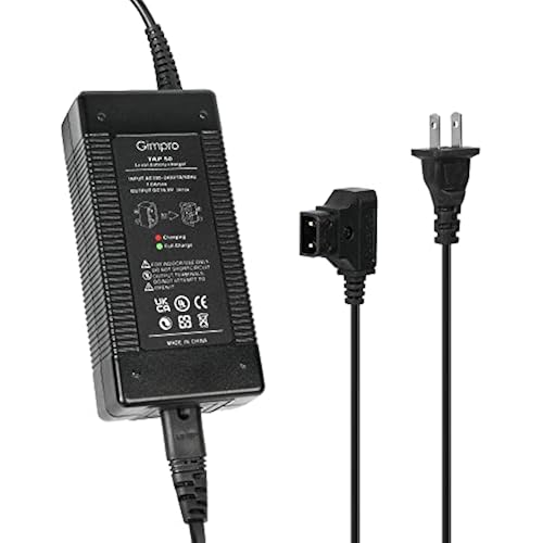 V-Mount Battery Charger D-tap, Moman Gimpro D-tap Charger DC 16.8V 3A max Output Fast Charge with HVR-S270C PMW-EX330K PMW-EX330L, Charger-V-Mount-Battery-Moman