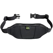 Amphipod AirFlow Endurance Waistpack, Bounce Free Runners Storage Fanny Pack Waist Bag for Running, Jogging, Men & Women