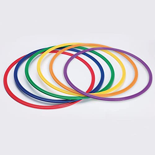S&S Worldwide 19" Spectrum Agility Rings (Set Of 6) #TOP29