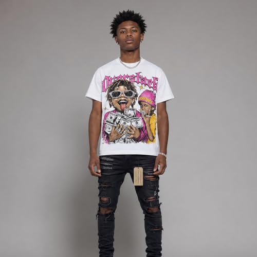Image of DopeSkill Graphic Tee Streetwear Hypebeast Hip Hop Unisex Premium T-Shirt Sneaker Colour Matching Shirts Gift for Sneakerhead