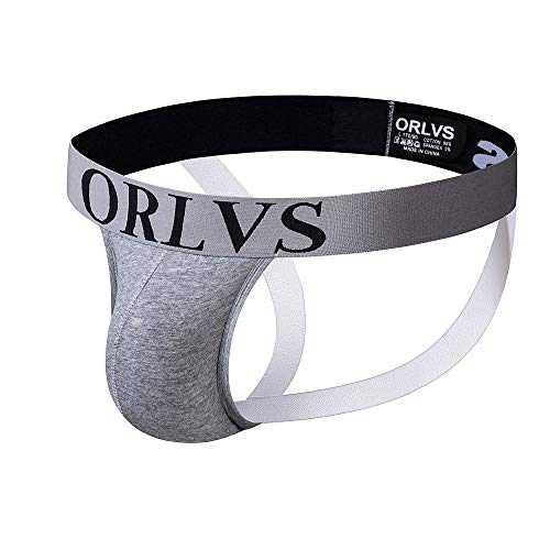 Cheerego Men's Cotton Spandex Low Waist Erotic Panties Lingerie Panties Sexy Underwear Thongs Underpant Nightwear Sleepwear (XL, Gray) Cheerego Men's Cotton Spandex Low Waist Erotic Panties Lingerie Panties Sexy Underwear Thongs Underpant Nightwear Sleepwear (XL, Gray)